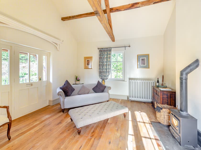 Living room | Apartment at Llanerchydol Hall, Welshpool