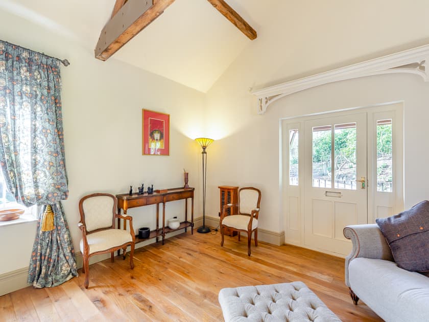 Living room | Apartment at Llanerchydol Hall, Welshpool