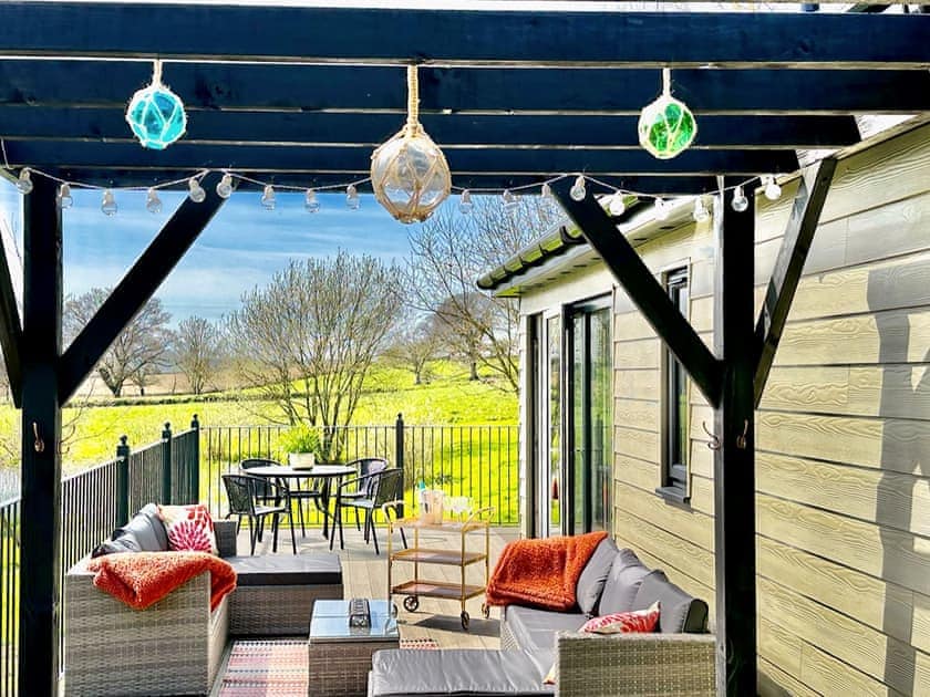 Decking | TallTrees - Lawpit Lodges, Uplowman, near Tiverton