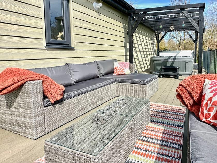 Decking | TallTrees - Lawpit Lodges, Uplowman, near Tiverton