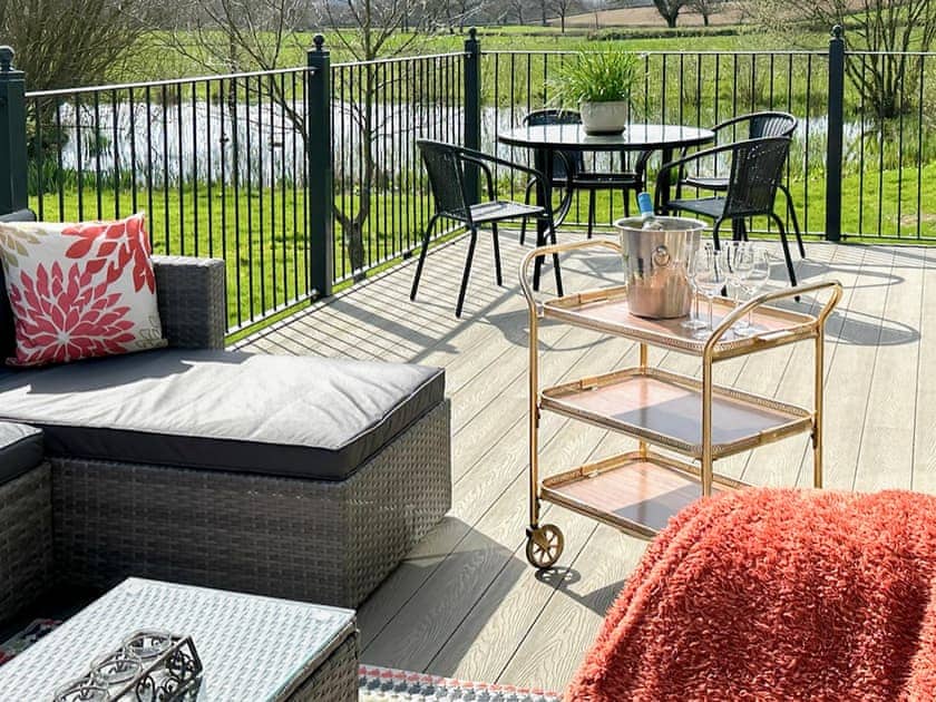 Decking | TallTrees - Lawpit Lodges, Uplowman, near Tiverton