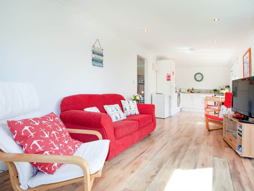 Open plan living space | Lodge 133 - Atlantic Bays Lodges, St Merryn, near Padstow