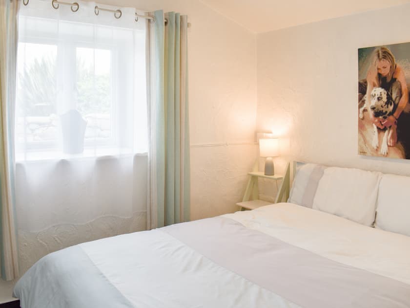 Double bedroom | The Yard Beach Cottage - The Yard Cottages, Aberdesach, near Caernarfon