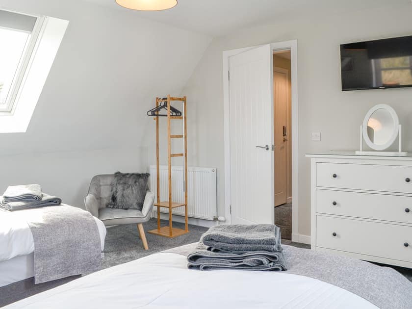 Twin bedroom | Crofthouse, Wigtown, near Newton Stewart