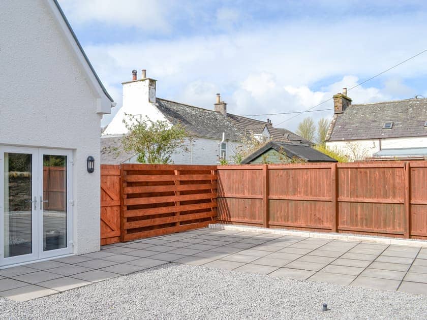 Patio | Crofthouse, Wigtown, near Newton Stewart