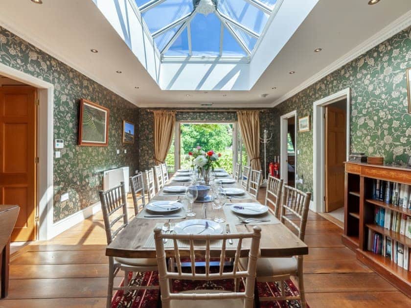 Elegant dining room | Sedgeford Hall Estate - Park Cottage - Sedgeford Hall Estate , Sedgeford, near Hunstanton