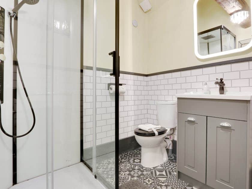 Shower room | The Chapel - Harthill Hall, Alport, near Bakewell