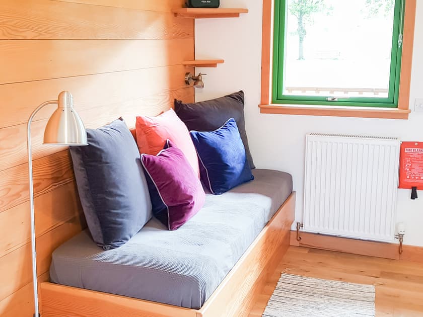 Living area | Hazel Studio - Marcassie Farm Lodges, Forres