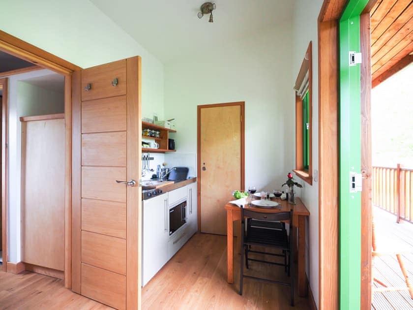 Dining Area | Birch Studio - Marcassie Farm Lodges, Forres