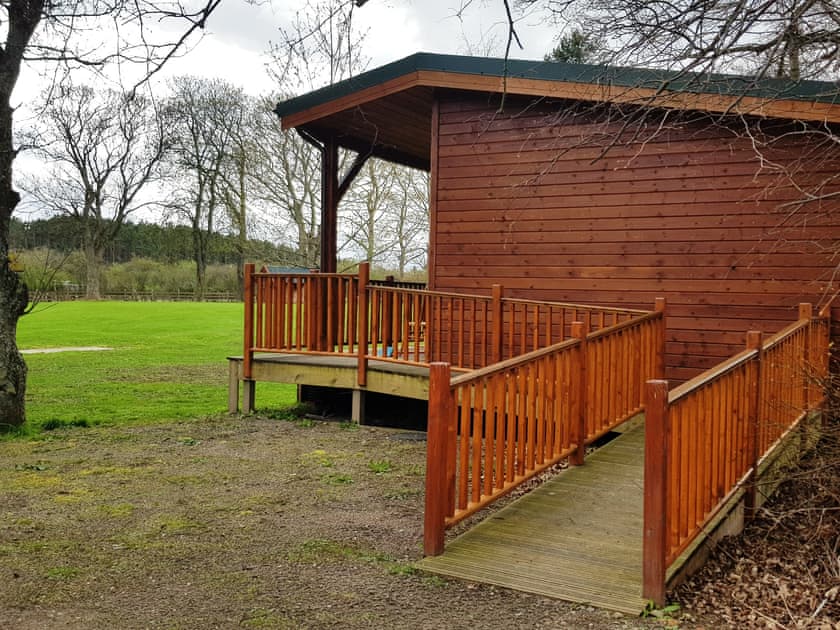 Exterior | Oak Studio - Marcassie Farm Lodges, Forres