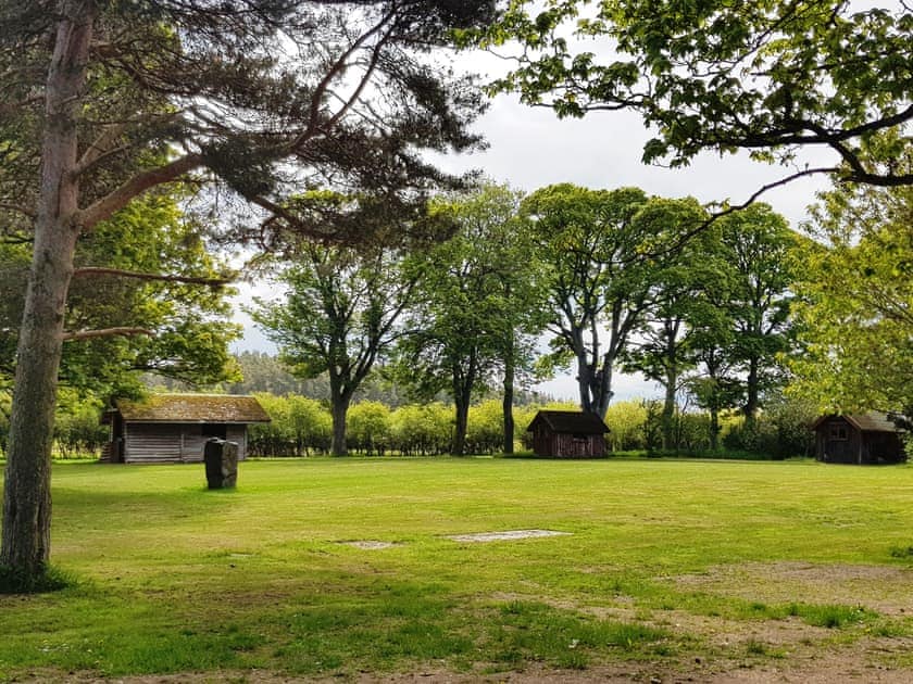 Setting | Birch Studio - Marcassie Farm Lodges, Forres