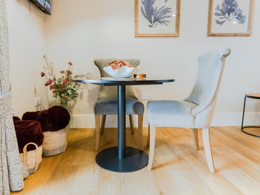 Dining Area | Skye Studio - West Highland Hot Tub Studios, Mallaig