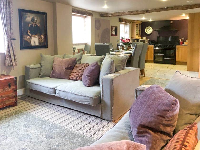Open plan living space | Shippon Cottage - Brosterfield Farm, Foolow, near Hope Valley