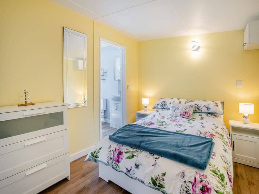 Double bedroom | Tynrhos Lake View, Cilcennin, near Lampeter