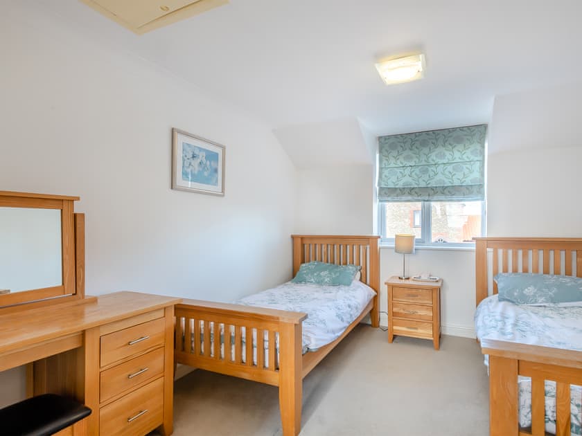Twin bedroom | Sandbanks, Bacton