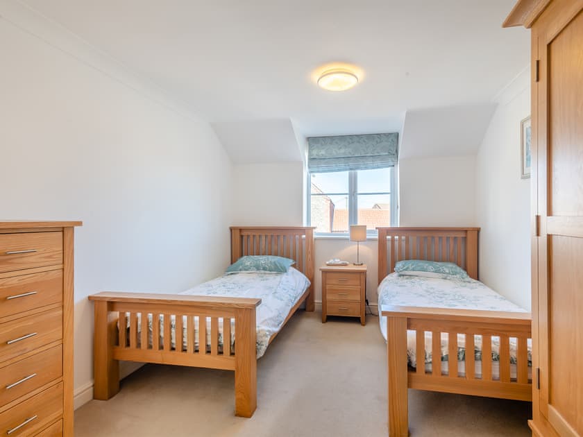 Twin bedroom | Sandbanks, Bacton