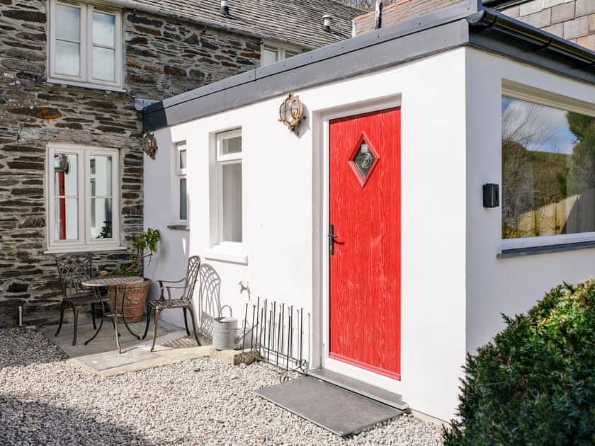 Outdoor area | Ivy Cottage, Boscastle