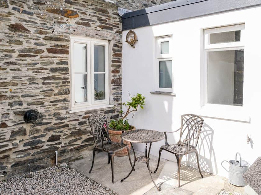 Patio | Ivy Cottage, Boscastle
