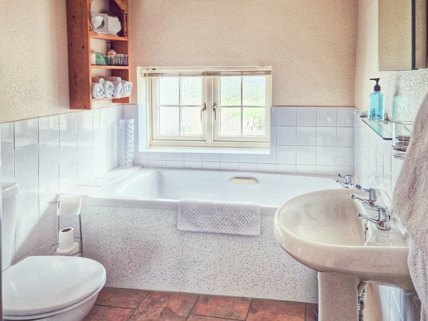 Bathroom | The Mansion Cottage, Little London, near Tetford