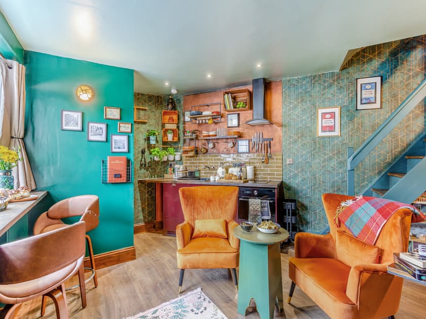 Open plan living space | Buttress Retreat, Hebden Bridge
