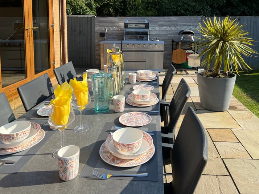 Patio | Rivendell Lodge, Leziate, near Kings Lynn