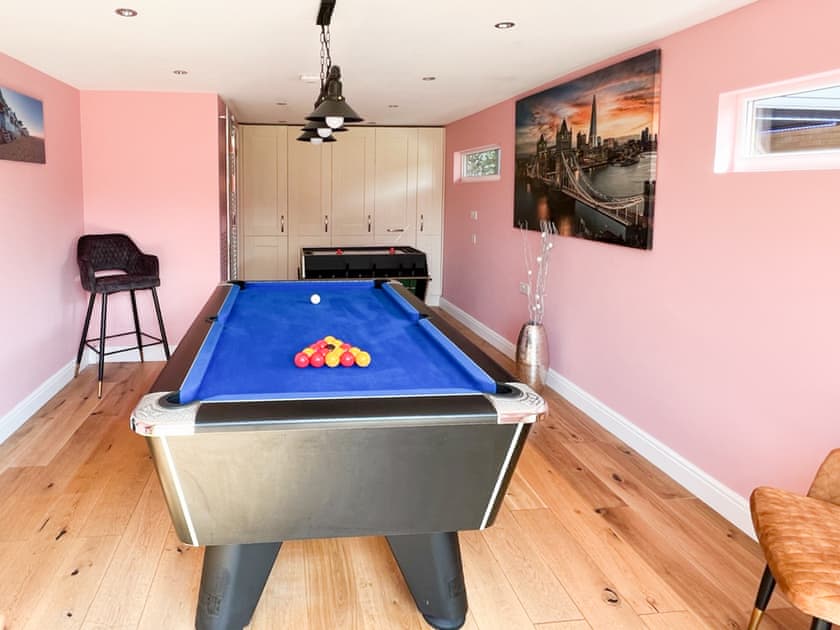 Games room | Rivendell Lodge, Leziate, near Kings Lynn