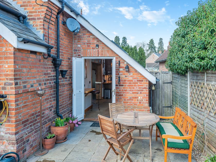 Sitting-out-area | The Old Parish Hall, Rickling Green, near Saffron Walden