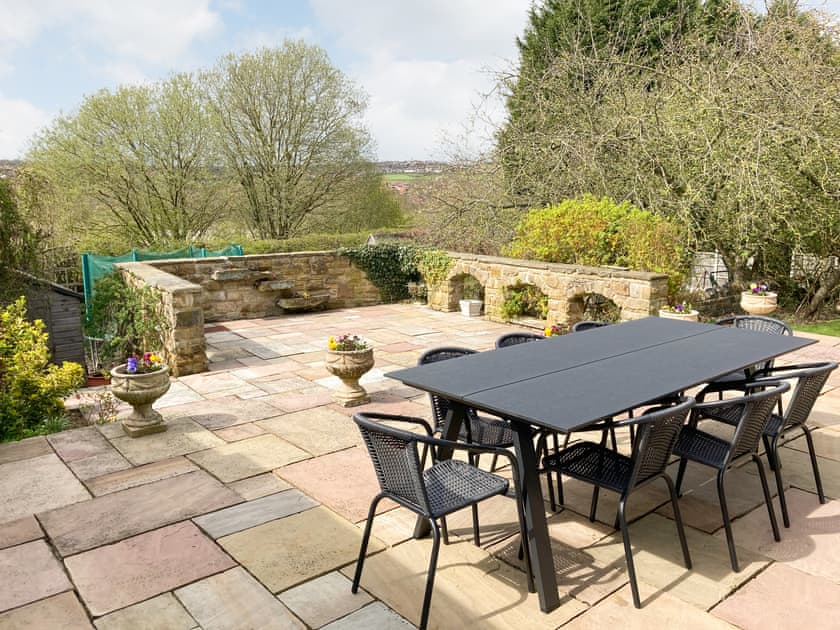 Patio | Royds Dairy Cottage, Elsecar, near Barnsley