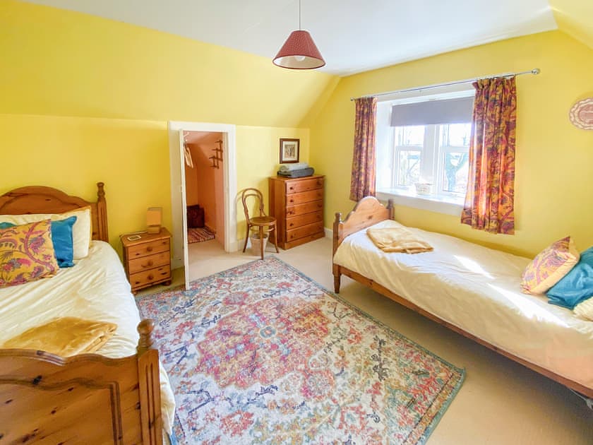 Twin bedroom | The Gate Lodge, Latheron, near Wick