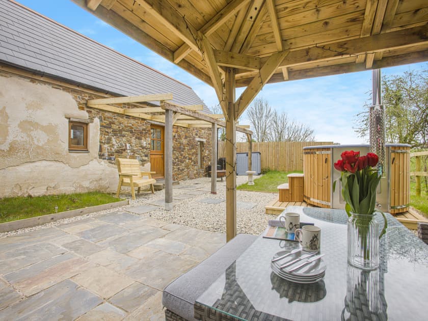 Outdoor area | Olive Barn, Rackenford, near Tiverton