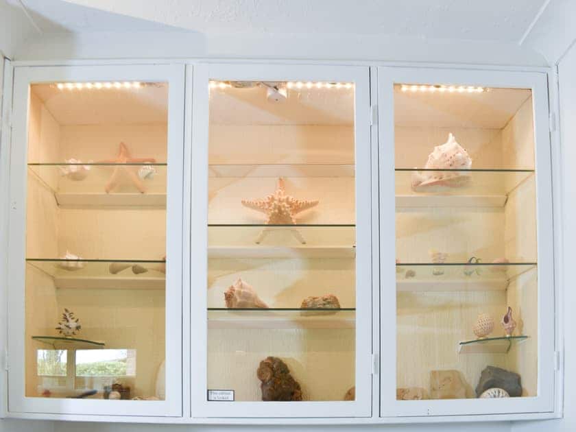 Showcase in Living room | Pebble Cottage, Middleton-on-Sea, near Bognor Regis