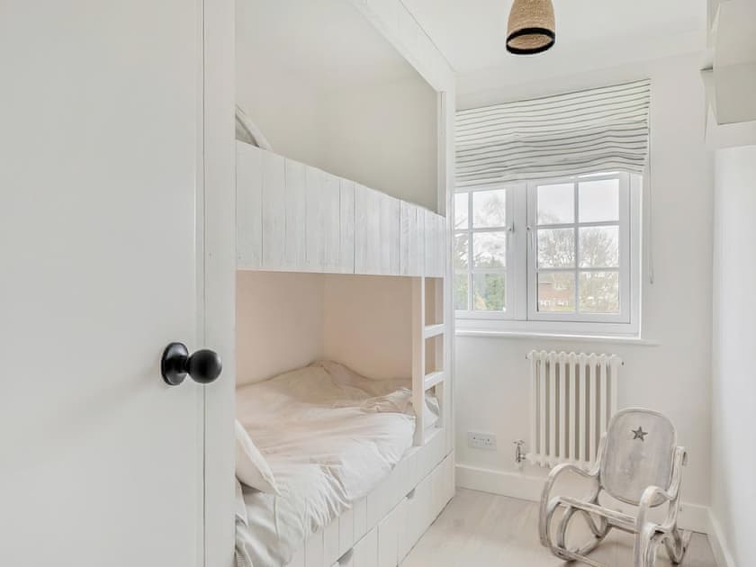 Bunk bedroom | Seaside Cottage, West Wittering, near Chichester