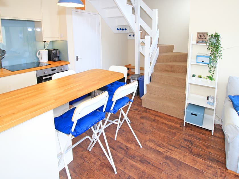 Living Room looking at the stairs that takes you up to the 2nd floor  | Dros Y Dwr, Porthmadog