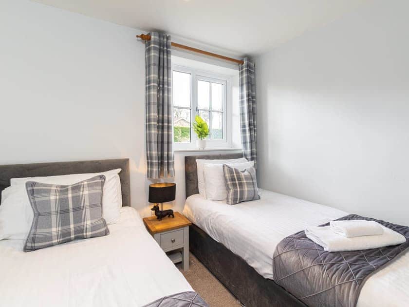 Twin bedroom | Dovecote House - Killerby Old Hall, Cayton, near Scarborough
