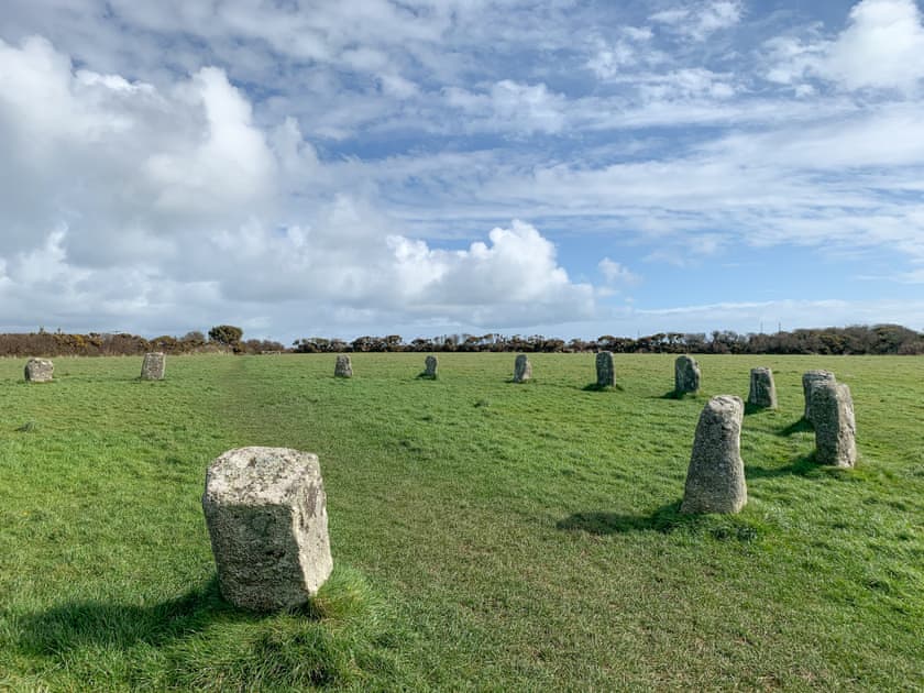 Newlyn stone circle | The Basket Loft, Newlyn