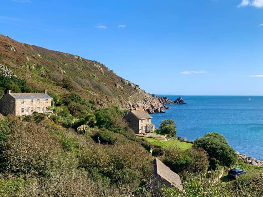 Lamorna Cove is a short drive or cycle away - one of the most beautiful coves in the country. | The Basket Loft, Newlyn