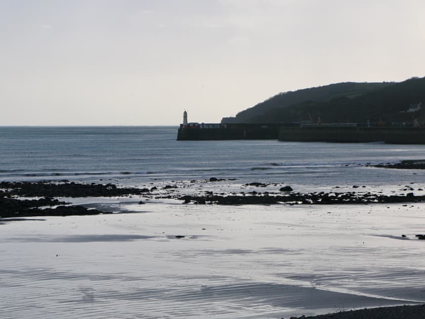 Newlyn harbour view from the boardwalk | The Basket Loft, Newlyn