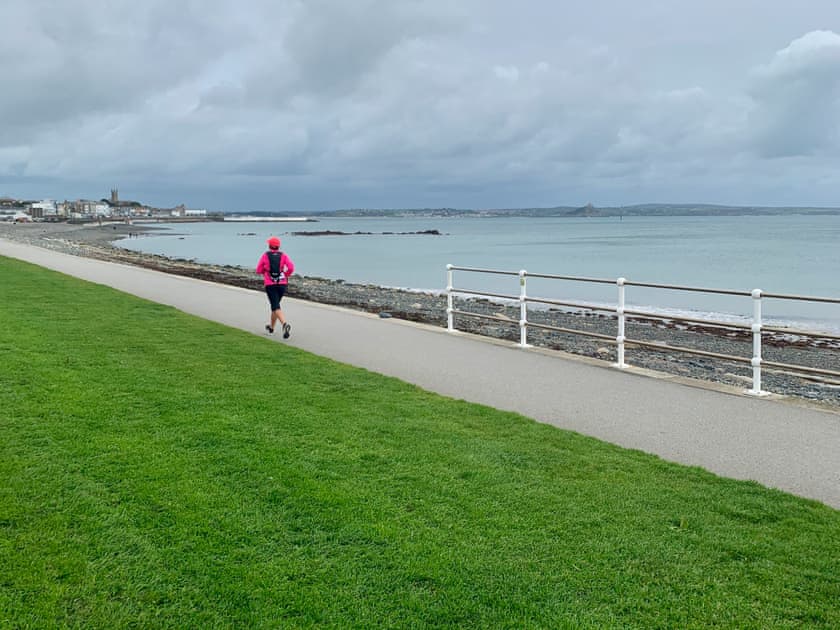 The Newlyn boardwalk just outside - a great place for walking, jogging or cycling.  | The Basket Loft, Newlyn
