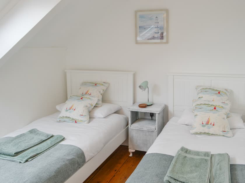 Twin bedroom | Bea’s Cottage, Cresswell, near Morpeth