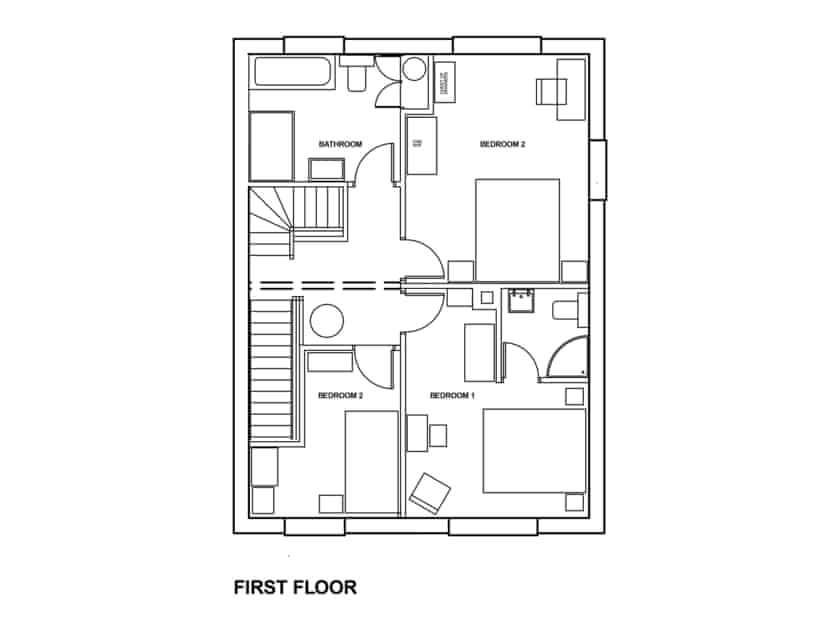 Floor plan | Evergreen House, Runswick Bay, near Whitby