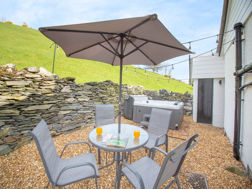 Outdoor eating area | Frondeg, Capel Garmon, near Betws-y-Coed