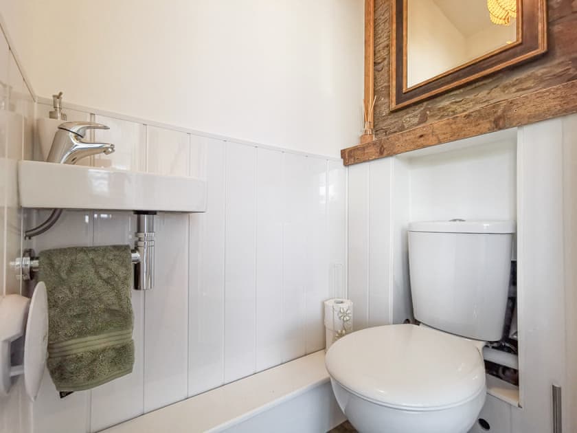 Conservatory toilet | Daffodils, Haltwhistle
