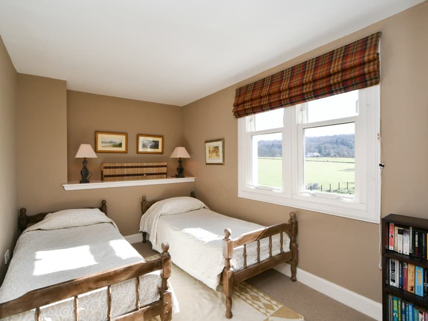 Twin bedroom | Cliff Cottage, Port Appin