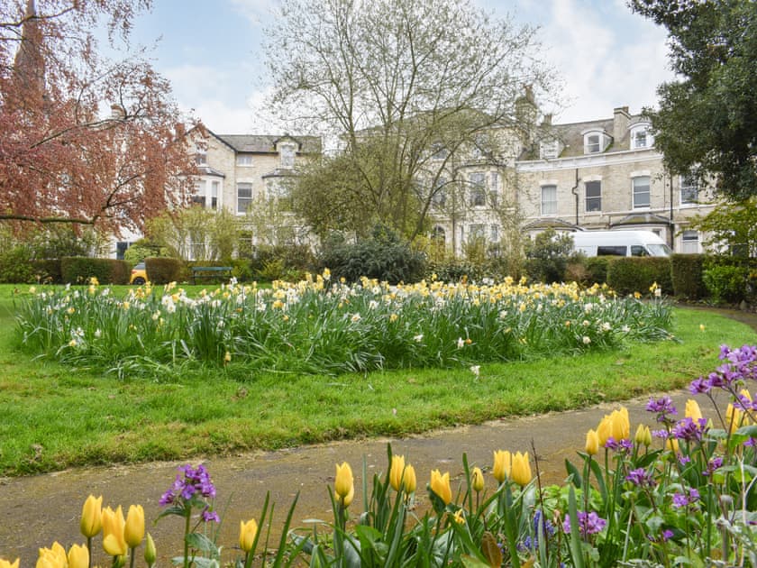 The small park in front of the property | Mount View, Scarborough