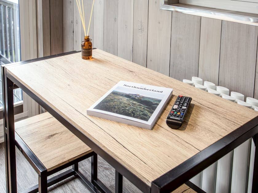 Dining Area | Hedgehog Hideaway, The Burrow - Riverside Pods, Ashington, near Morpeth