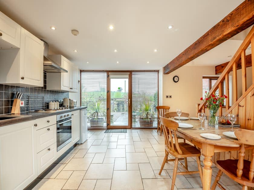 Kitchen/diner | The Granary - Court Farm Holiday Barns, Bream, near Lydney