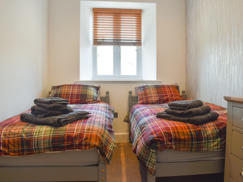 Twin bedroom | The Old Broadley Chapel, Lewdown, near Launceston