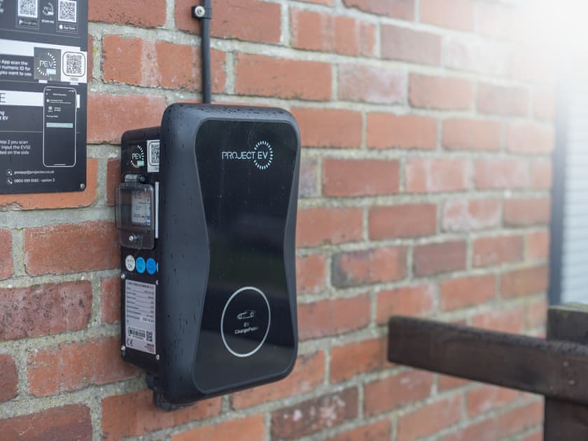 EV charging point | Golwg y Cwm, Cilrhedyn, near Newcastle Emlyn
