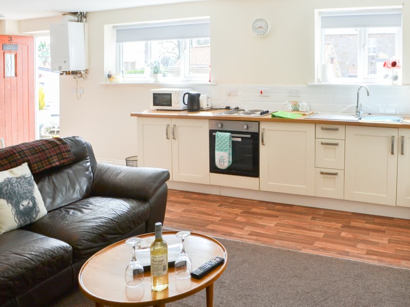 Open plan living space | Swan’s Nest - Black Swan Cottages, Belford