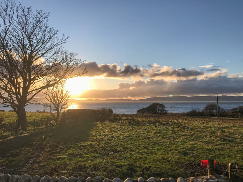 Stunning views from the back garden | The Shieling, Kilpatrick, Isle of Arran